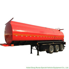 中国 パーム油/粗野な燃料/ガソリン オイル配達のための三半車軸ステンレス鋼タンク トレーラー サプライヤー